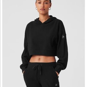 Alo Muse Sweatpants and Alo Muse Hoodie Set. Each piece was $108 plus tax.